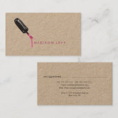 Clou Polonaise Femme Beautician Salon Rendez-vous (Devant / Derrière)