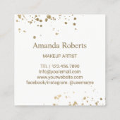 Clou Salon Artiste maquillage 12 Timbres Fidélité (Dos)