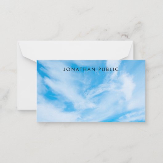 Clouages personnalisés Nom Modèle simple Monogramm (Devant)