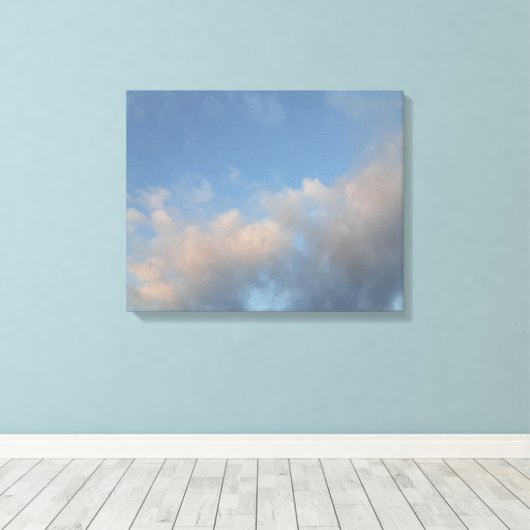 Cloud#10 Canvas Afdruk (Insitu (Houten vloer))