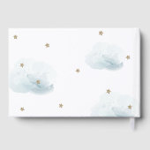 Cloud 9/9/Neuf Clouds Bleus Baby shower garçon (Verso)