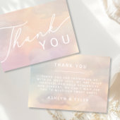 Cloud 9 Heure Carte de remerciements