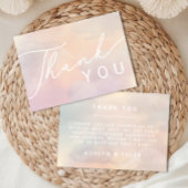 Cloud 9 Heure Carte de remerciements