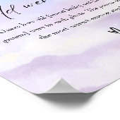 Cloud 9 Hoe oud waren zij Bruidsdouche Spel Bord Poster (Hoek)