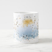 Cloud 9 met Sun reuze koffie-mok Extra Grote Beker (Voorkant)