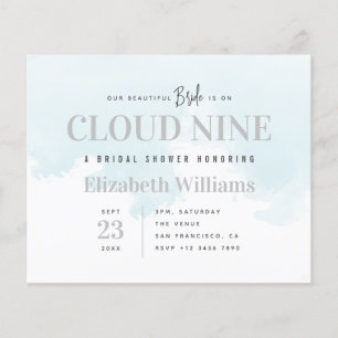 Cloud 9 Minimal Chic Budget Vrijgezellenfeest Uitn