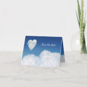 Cloud 9 - "Save the date" kaart (Voorkant)