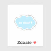 Cloud 9 sticker (Vel)