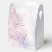 Cloud 9 Watercolor Bruidsmeisjesfeest Bedankdoosjes (Geopend)