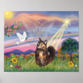 Cloud Angel - Maine Coon Cat Shellby Poster (Voorkant)