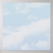 Cloud Art Wall poster aanpasbaar35x35 (Voorkant)