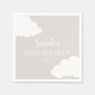 Cloud Baby shower Napkins Servet