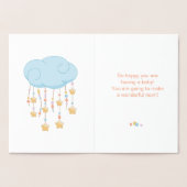 Cloud beheert sterren mobiel met Baby Folie Kaarten (Binnen)