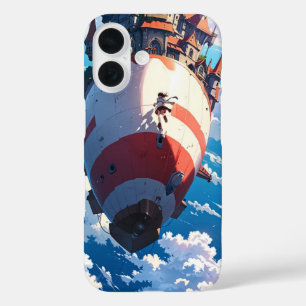 Cloud Castle Adventure iPhone 16 Hoesje