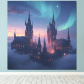 Cloud City of Light Canvas Afdruk (Insitu (Houten vloer))