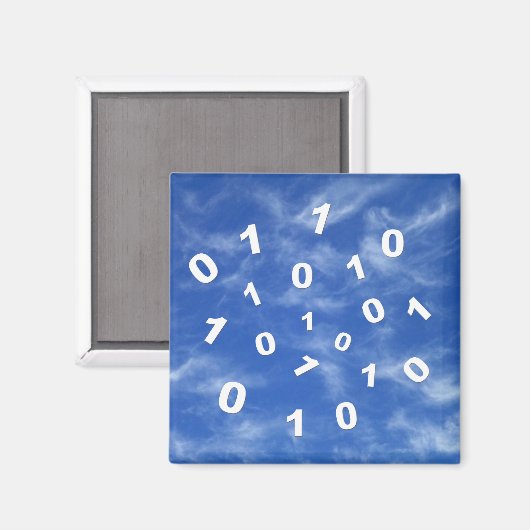 Cloud Computing Data Magnet Magneet (Voorkant / Achterkant)