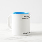 Cloud Computing (wanneer robots dromen) - Mok (Voorkant links)