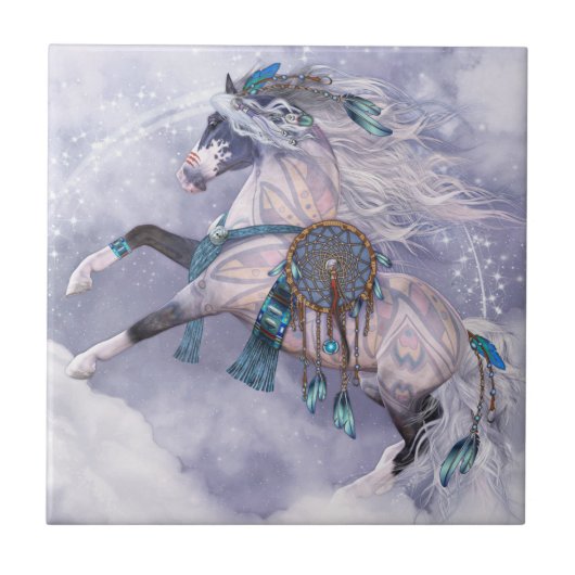 Cloud Dancer Art Tile Tegeltje (Voorkant)
