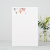 Cloud de mots de la carte mondiale (Debout devant)