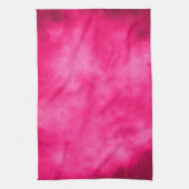 Cloud Effect Magenta Tea Towel Theedoek (Verticaal)