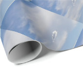 Cloud en cloud cadeaupapier (Rol Hoek)