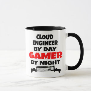Cloud Engineer houdt van het spelen van videogames Mok