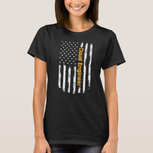 Cloud Engineer Pro Positive Carrer Ameri T-shirt