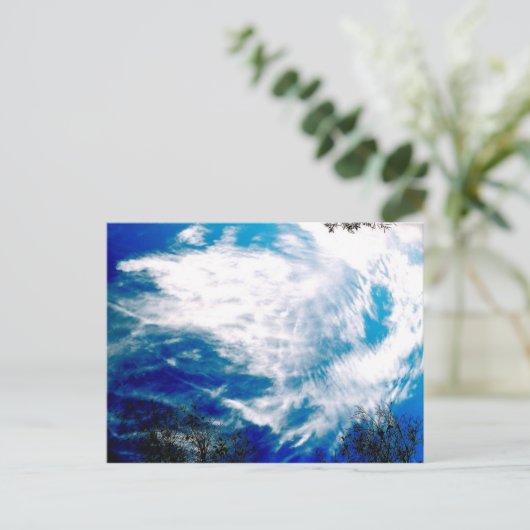 Cloud Exploration Briefkaart (Staand voorkant)