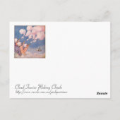 Cloud Faeries maken wolken Briefkaart (Achterkant)