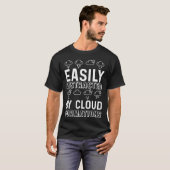 Cloud Formations Meteorologist Meteorology T-shirt (Voorkant volledig)