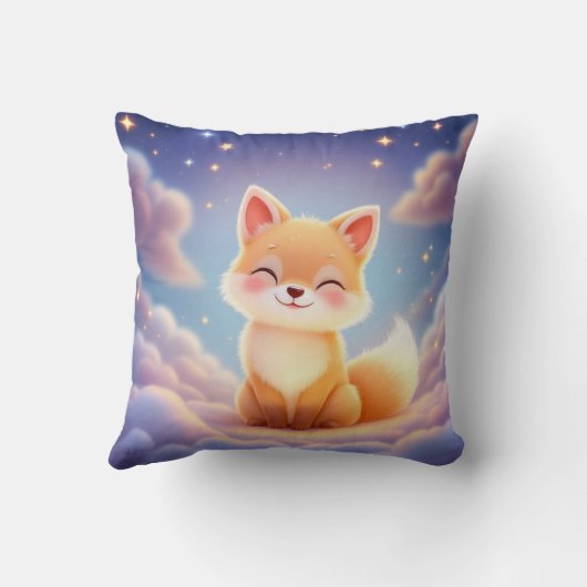 Cloud Fox Dream Coussin (Verso)