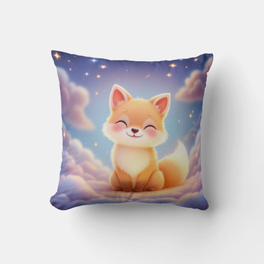 Cloud Fox Dream Coussin (Recto)