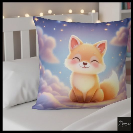 Cloud Fox Dream Pillow Kussen