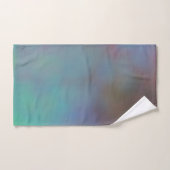 Cloud gris turquoise et violet abstrait (Serviette à main)