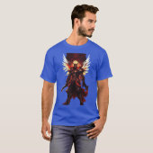 Cloud Guardian: De digitale duivelsengel T-shirt (Voorkant volledig)