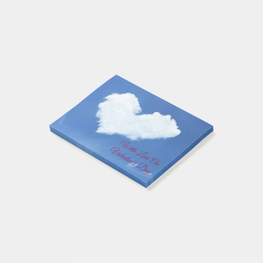 Cloud Heart Post-it® Notes (Schuin)