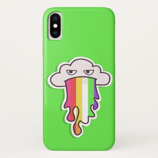 Cloud Hoesje-Mate Barely iPhone X Case-Mate iPhone Case (Achterkant)