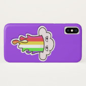 Cloud Hoesje-Mate Barely iPhone X Case-Mate iPhone Case (Achterkant (horizontaal))