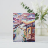 Cloud House Briefkaart (Staand voorkant)