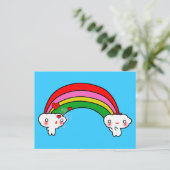 Cloud in Love Briefkaart (Staand voorkant)