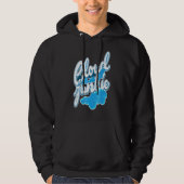 Cloud Junkie Weersverwachting Geek Hoodie (Voorkant)