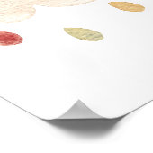 Cloud-kinderkamerposter Boho-kinderkamerdecoratie Poster (Hoek)