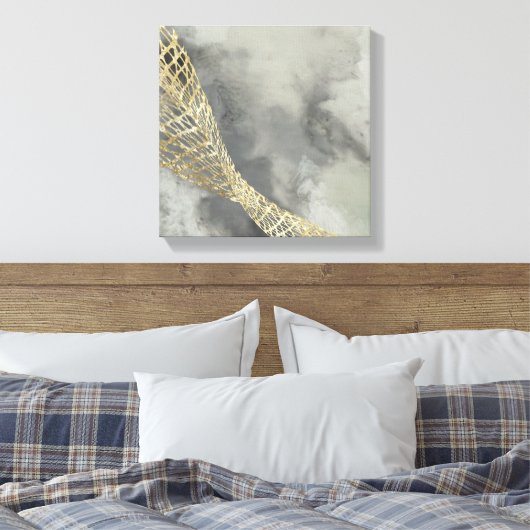 Cloud Matrix Canvas Afdruk (Insitu (Slaapkamer))
