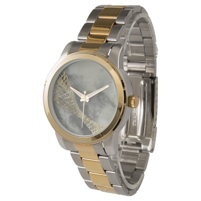 Cloud Matrix Horloge (Gekanteld)
