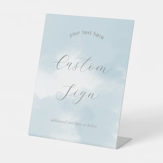 Cloud Neuf Fête des mariées Panneau texte personna (Recto)