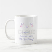 Cloud Neuf Mug 9e anniversaire - Pastel Sky Cadeau (Gauche)