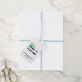 Cloud Nine Baby Shower  Cadeaulabel (Met Touw)
