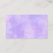 Cloud Nine Baby shower Tender Diaper Raffle Informatiekaartje (Achterkant)