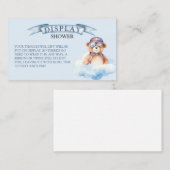 Cloud Nine Beer Display Baby shower Informatiekaartje (Voorkant / Achterkant)