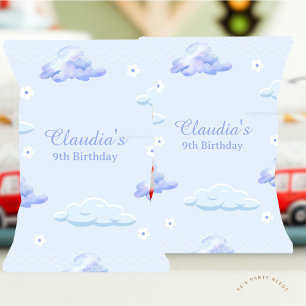 Cloud Nine Birthday Chip Bag Wrapper Flyer